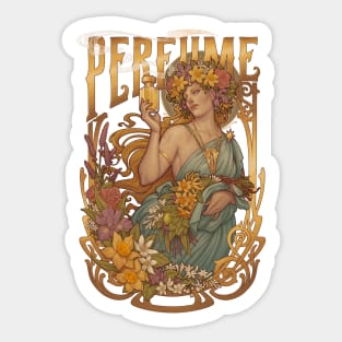 PERFUME - Art nouveau allegory Sticker